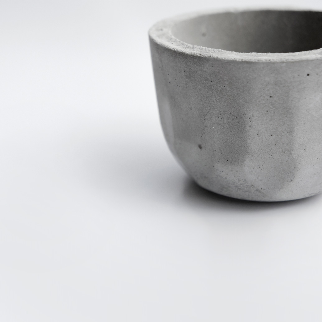 KOH-I-NOOR 光之山圓切面水泥盆器