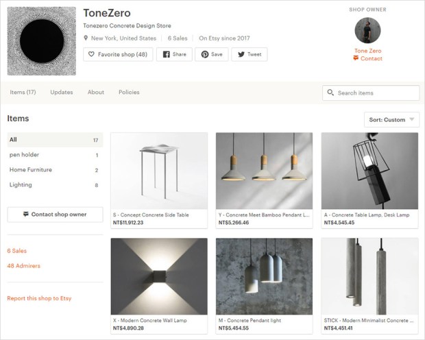 Etsy-tonezero