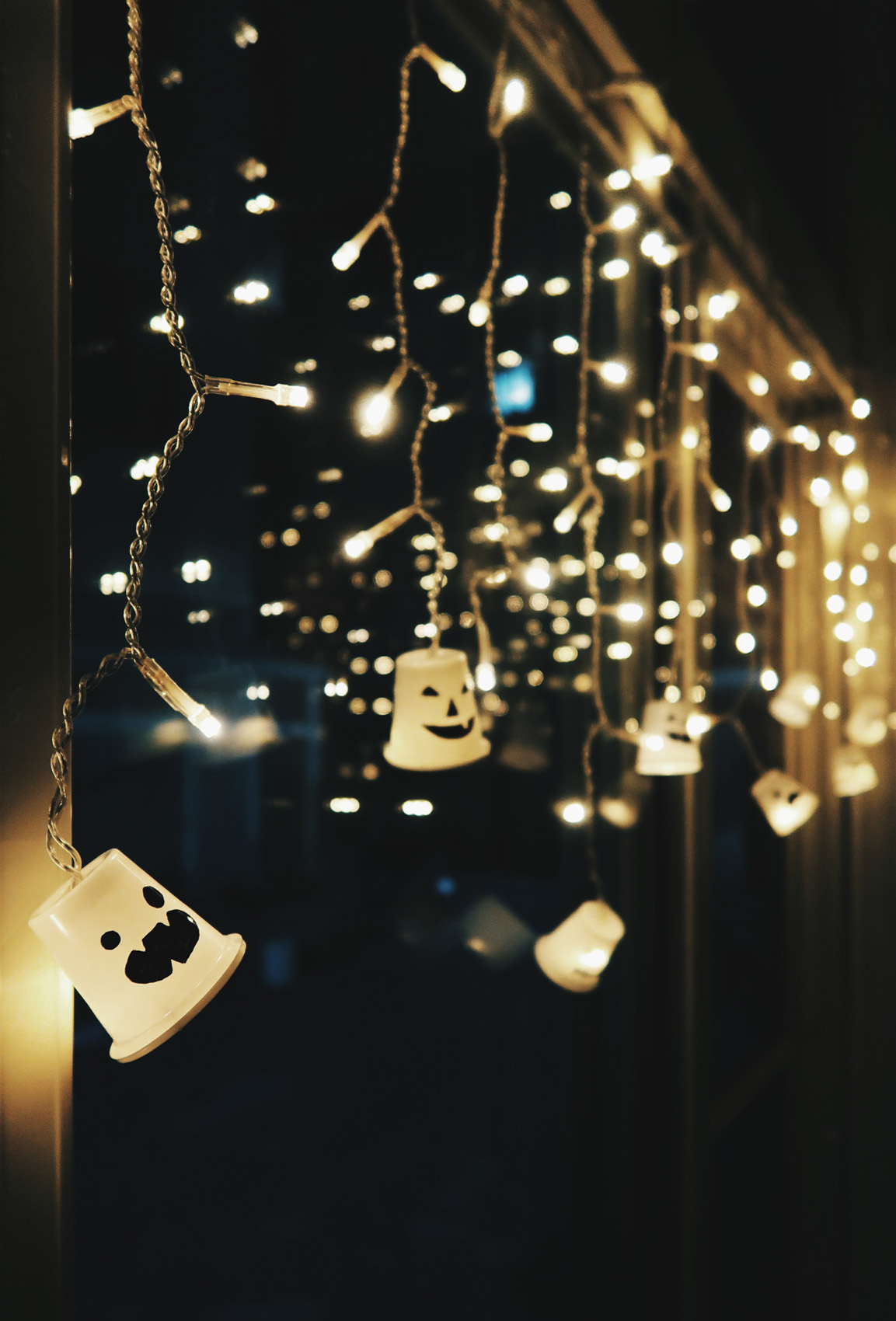 PDIY萬聖節可愛幽靈LED燈