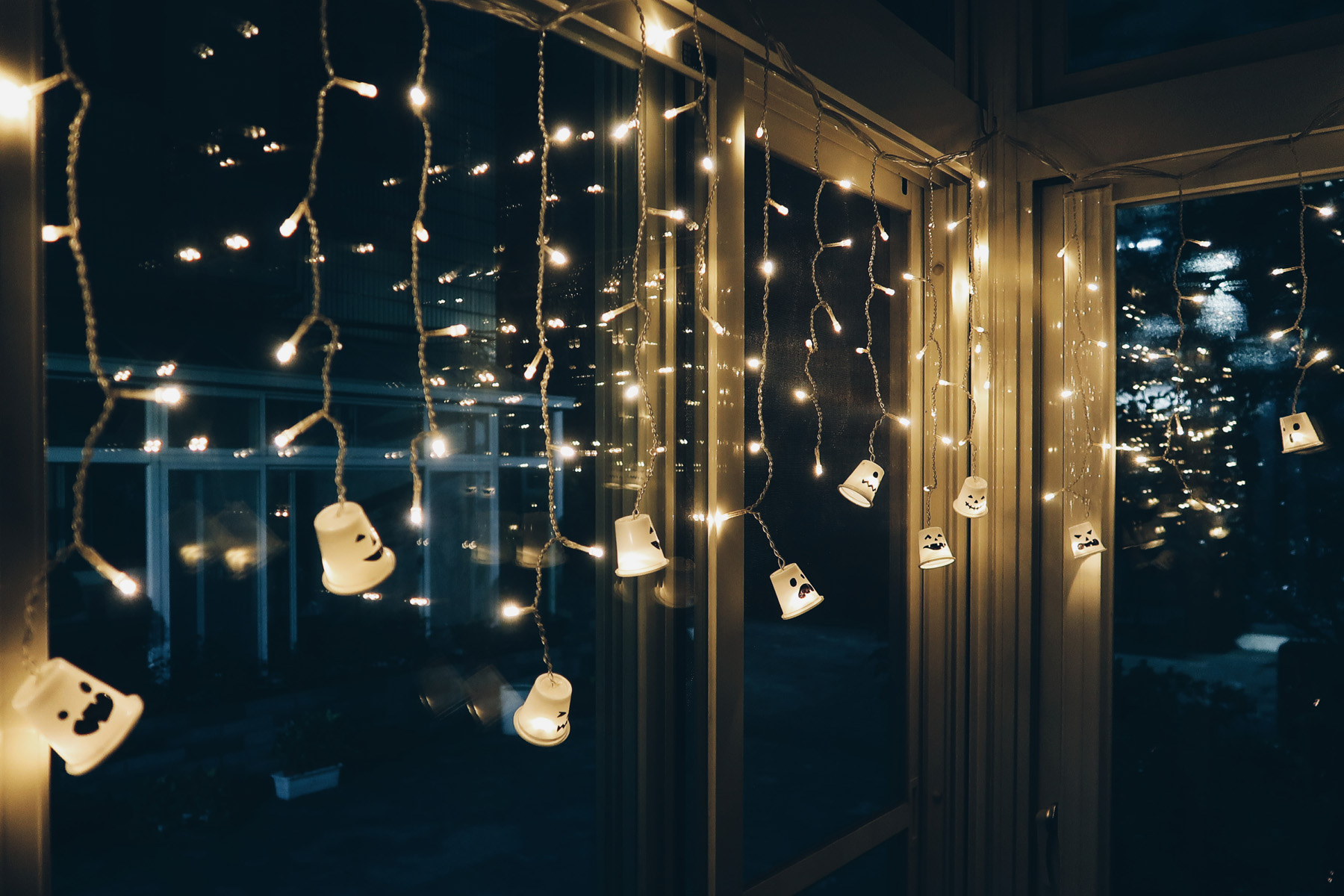 DIY萬聖節可愛幽靈LED燈