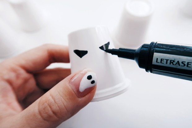 DIY萬聖節可愛幽靈LED燈