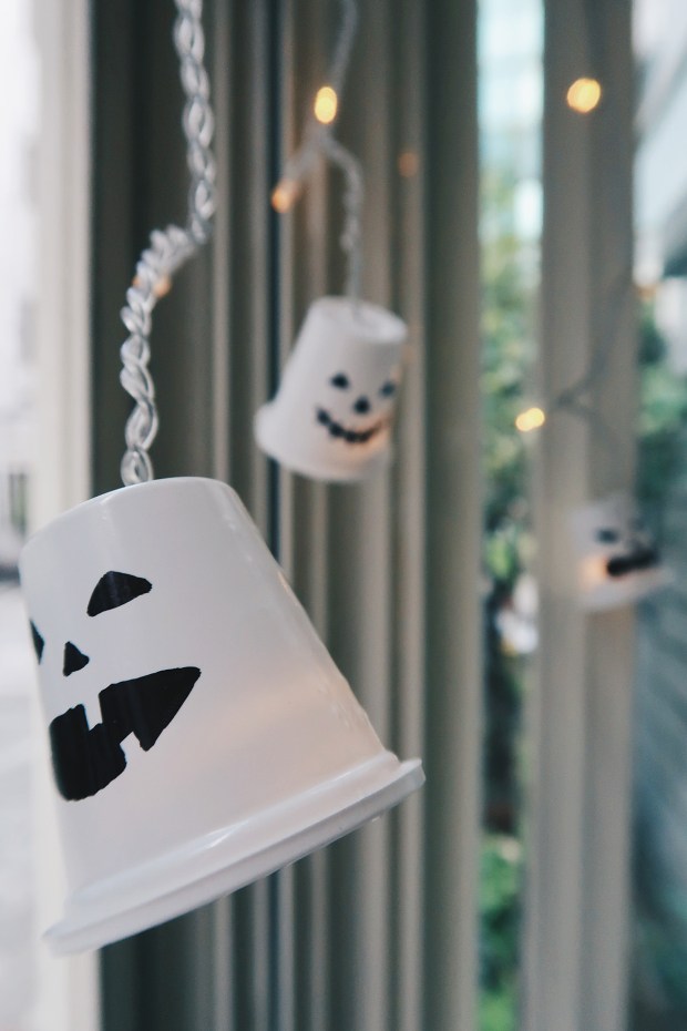 DIY萬聖節可愛幽靈LED燈