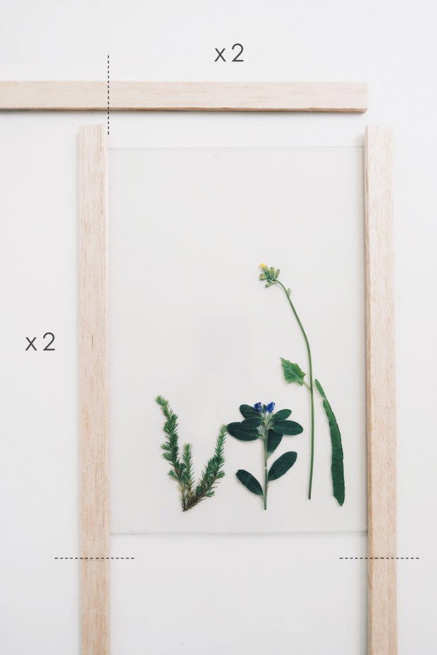 / 灰調 / DIY手作小教學：透明壓花掛畫 Sept 3