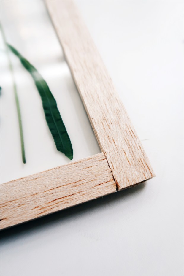 / 灰調 / DIY手作小教學：透明壓花掛畫 Sept 4