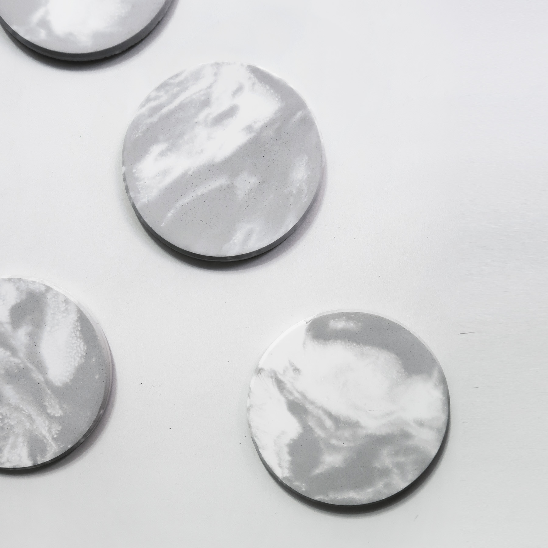 Concrete Decor 水泥設計吸水圓墊・杯墊・飾品盤