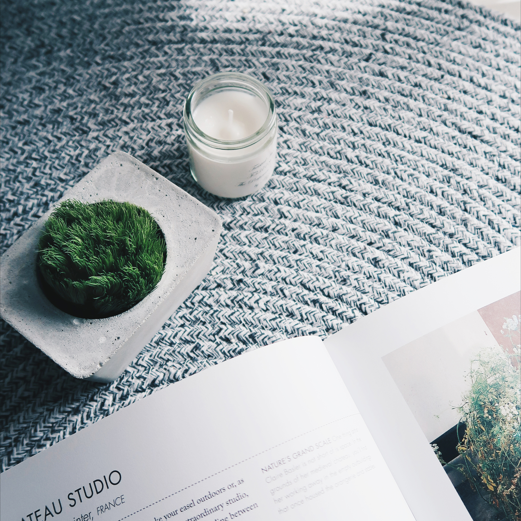 SOLO 獨奏磚型水泥盆器