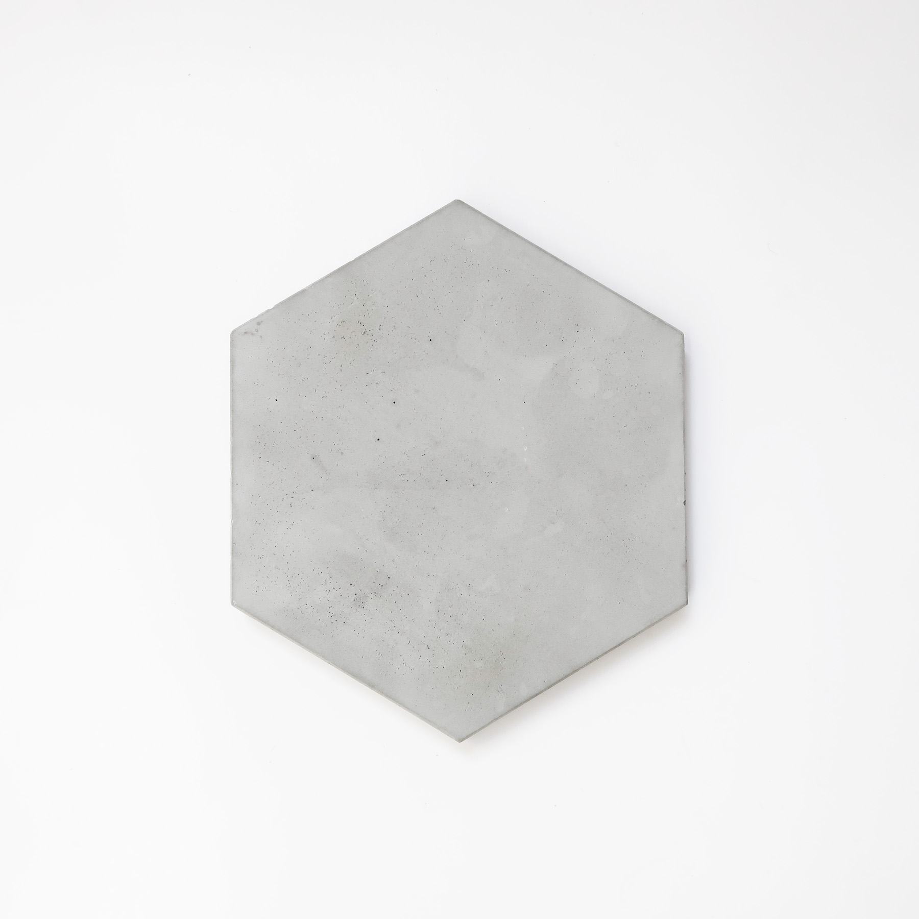 六角水泥飾盤玻璃鐘罩・居家擺飾・飾品陳列