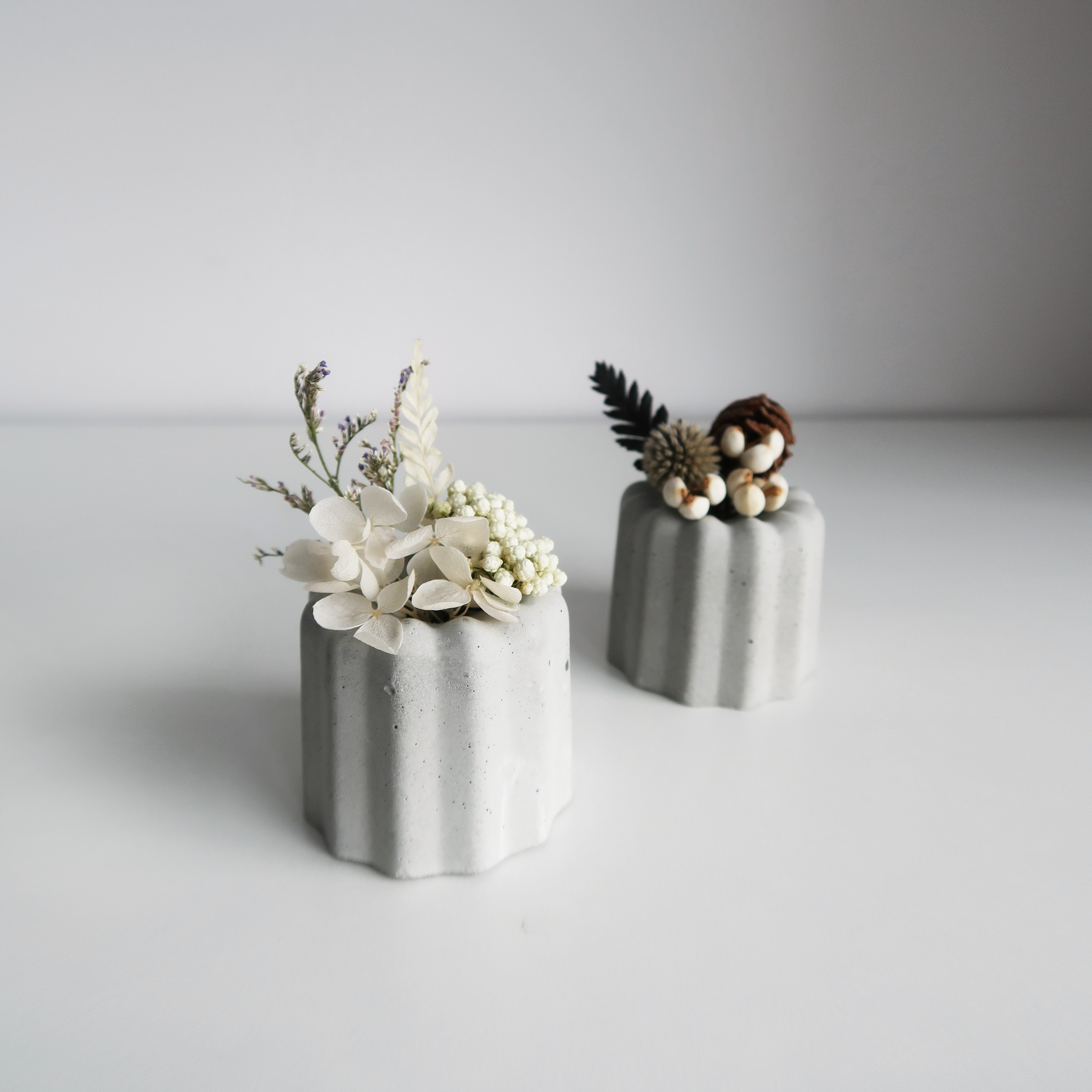 CANELÉ 法式可麗露・乾燥不凋花水泥精油擴香石