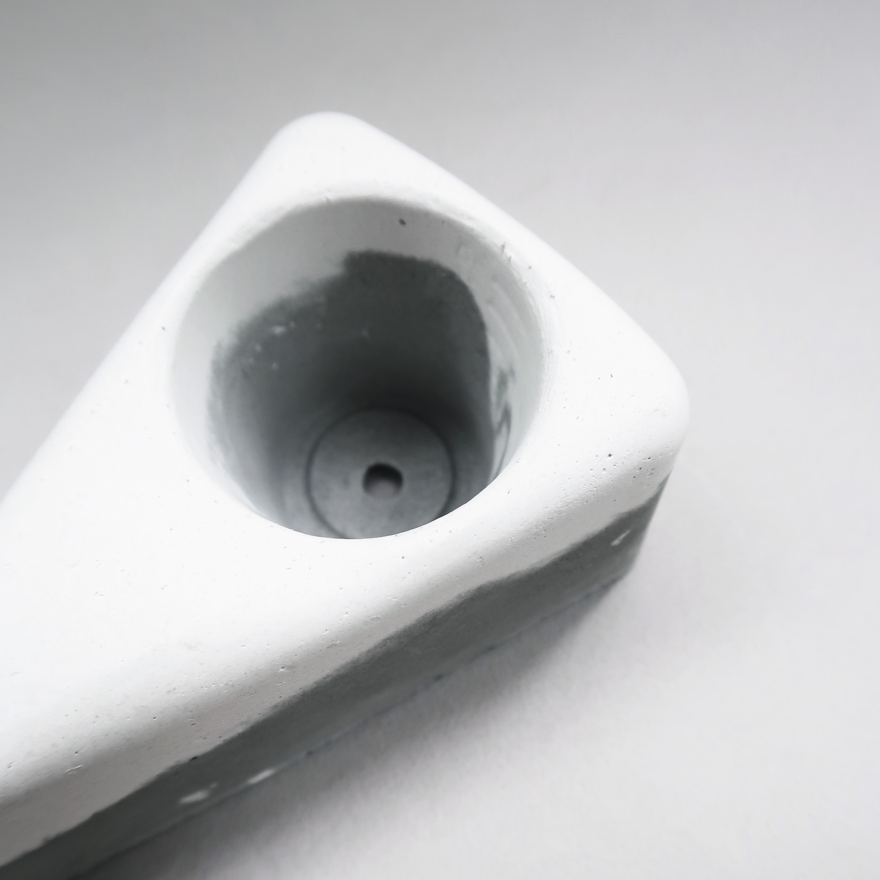 A PIECE OF CAKE 切塊蛋糕雙層鮮奶油水泥盆器