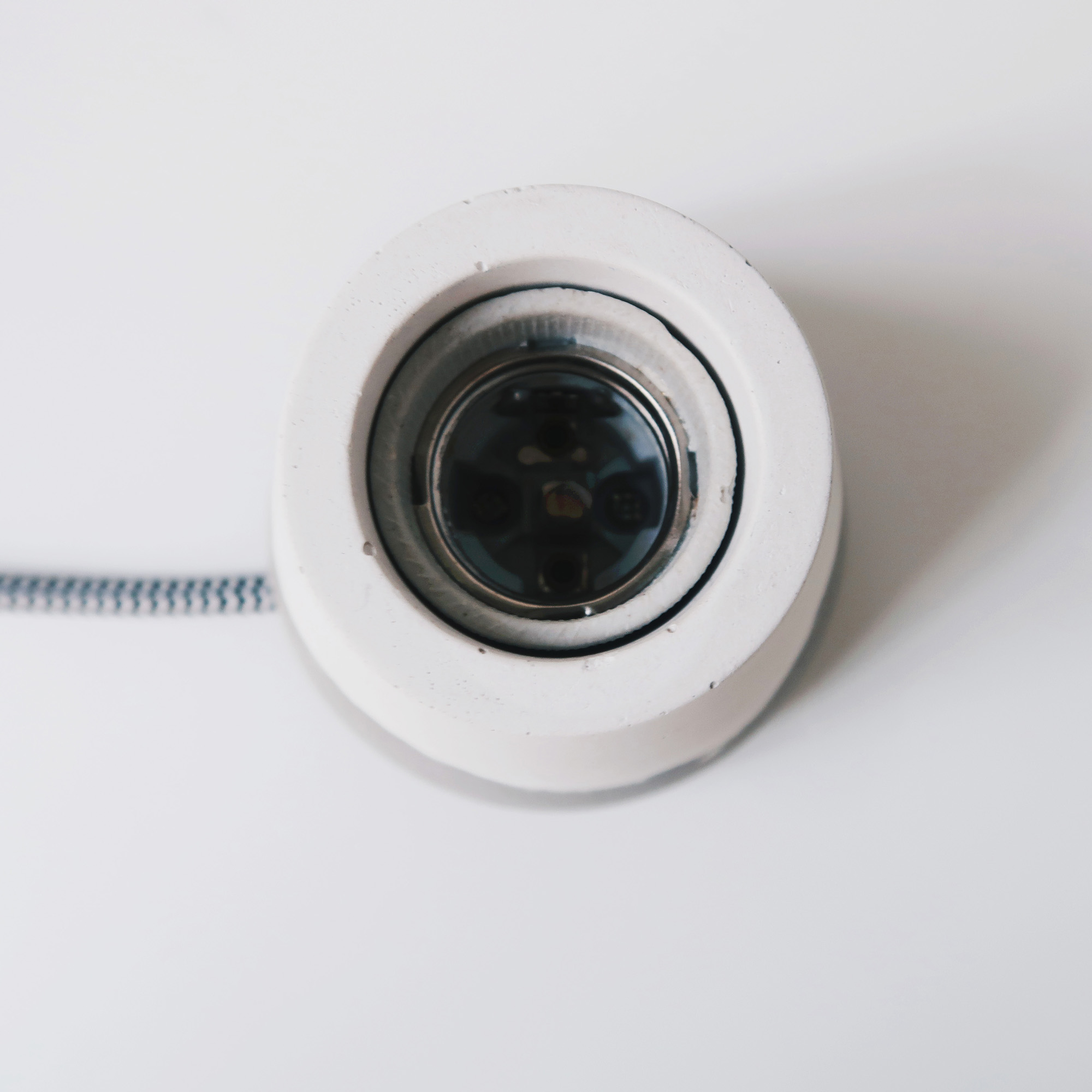 Concrete Design 日出山峰雪景水泥桌燈・夜燈