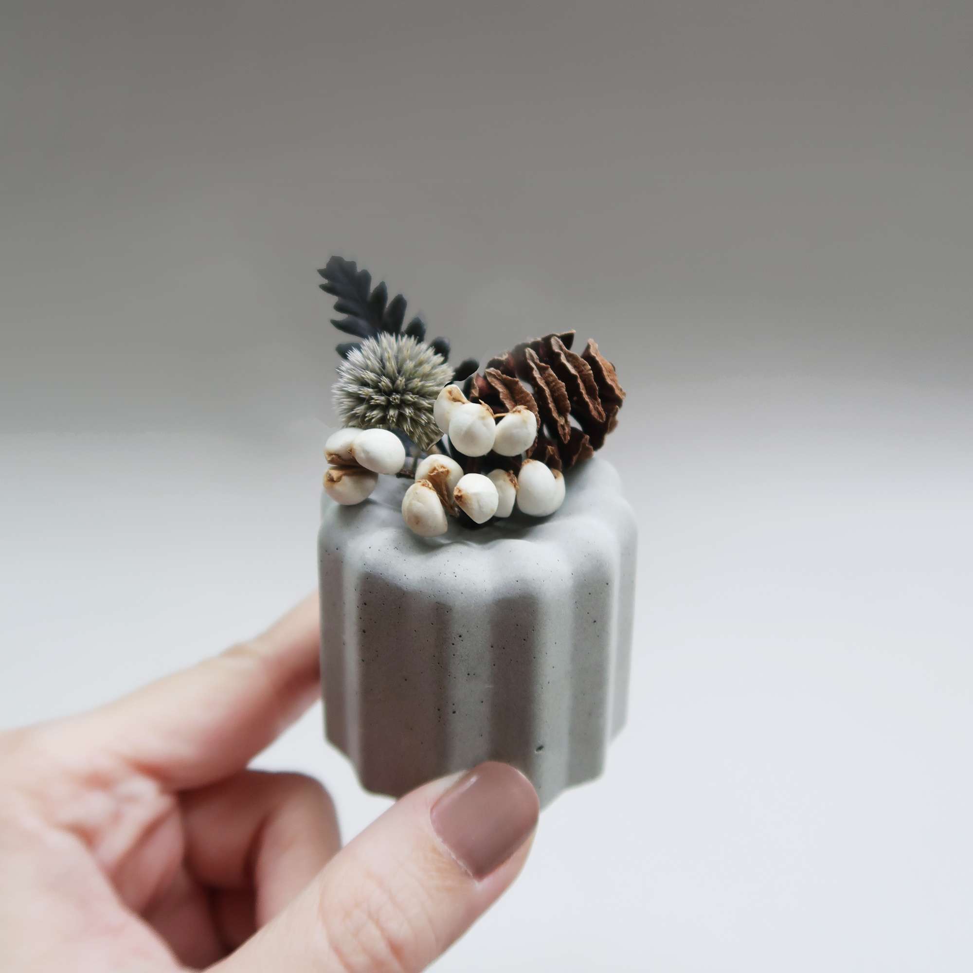 CANELÉ 法式可麗露・不凋花水泥甜點精油擴香石