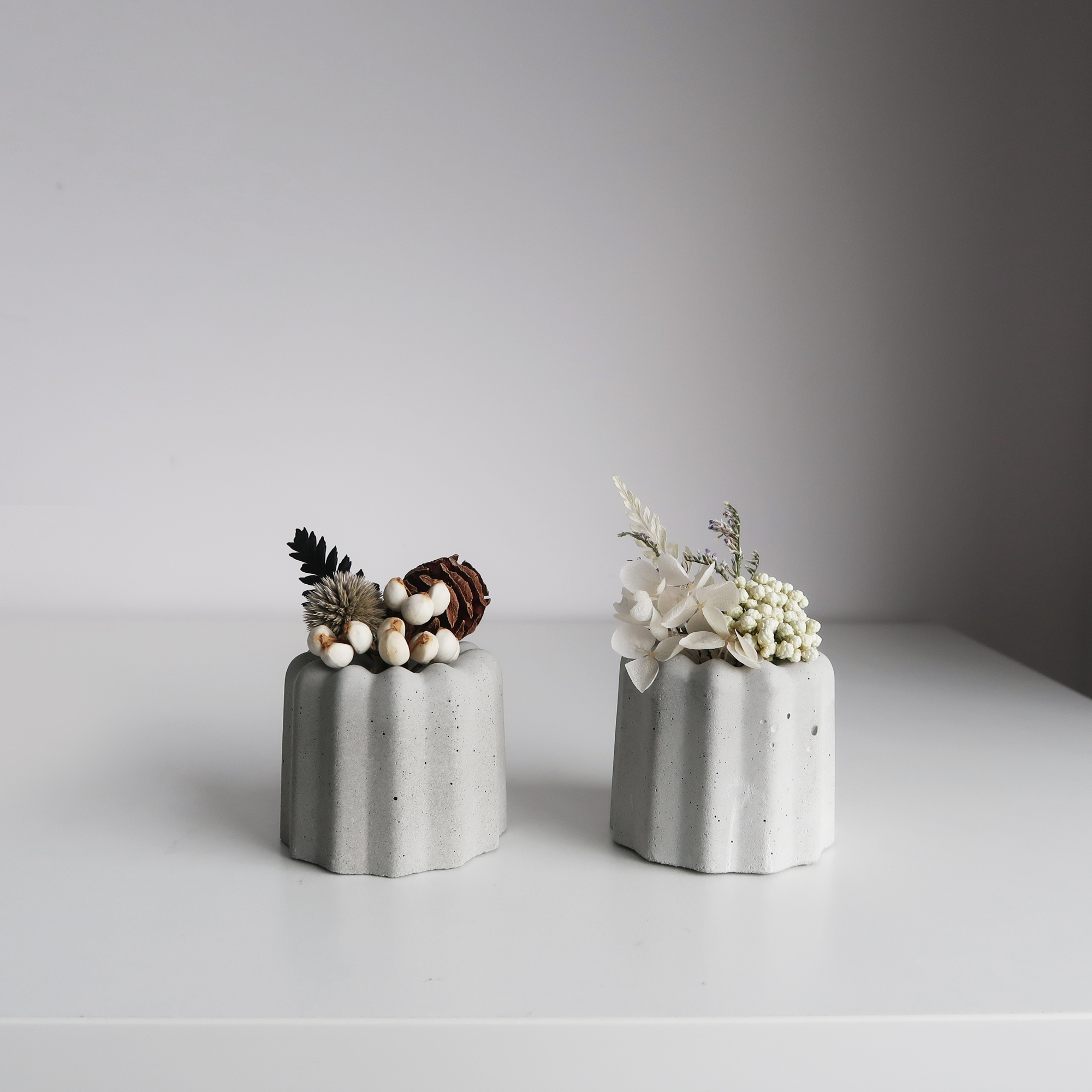 CANELÉ 法式可麗露・乾燥不凋花水泥精油擴香石