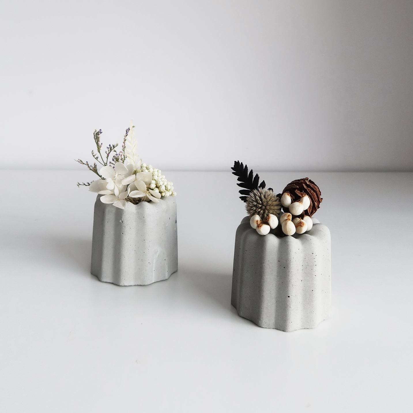 CANELÉ 法式可麗露・乾燥不凋花水泥精油擴香石