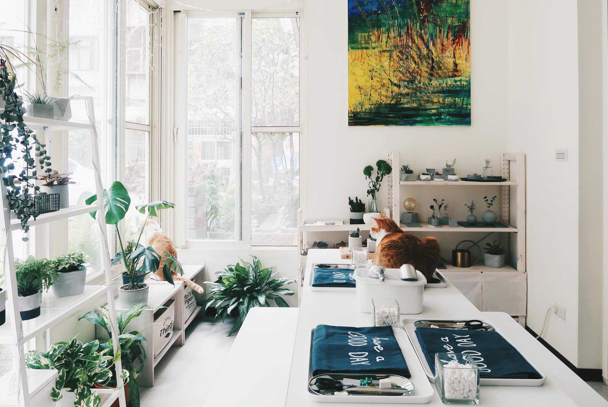 灰調實驗室空間