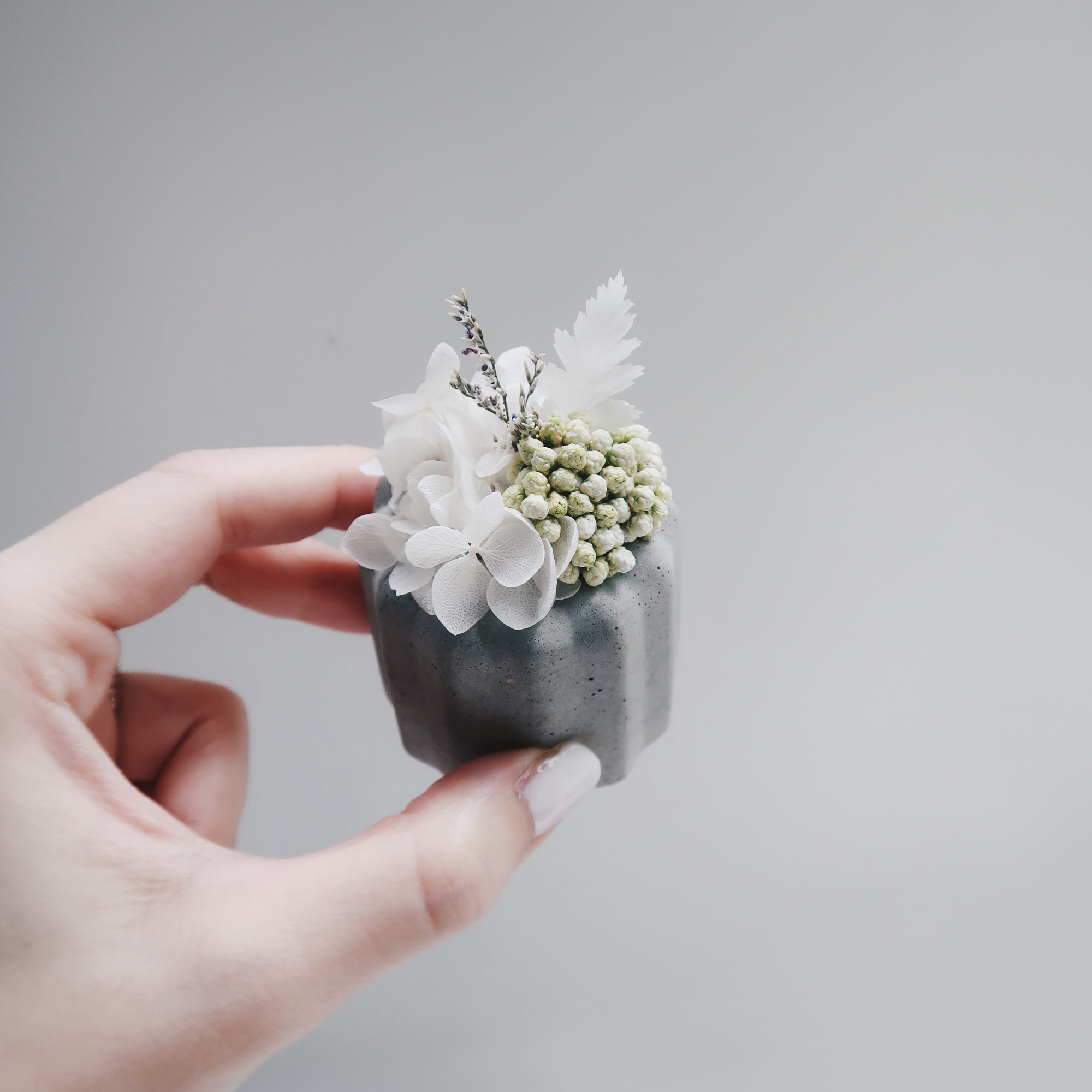 CANELÉ 法式可麗露・乾燥不凋花水泥精油擴香石