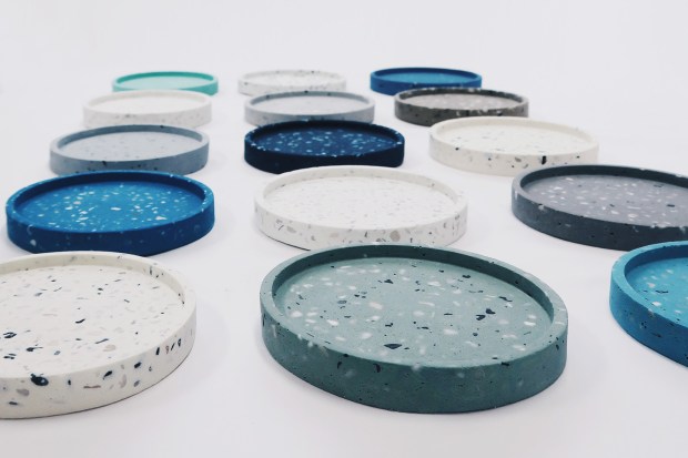 / 磨石子 / 莫蘭迪色杯墊色彩創作・單日課