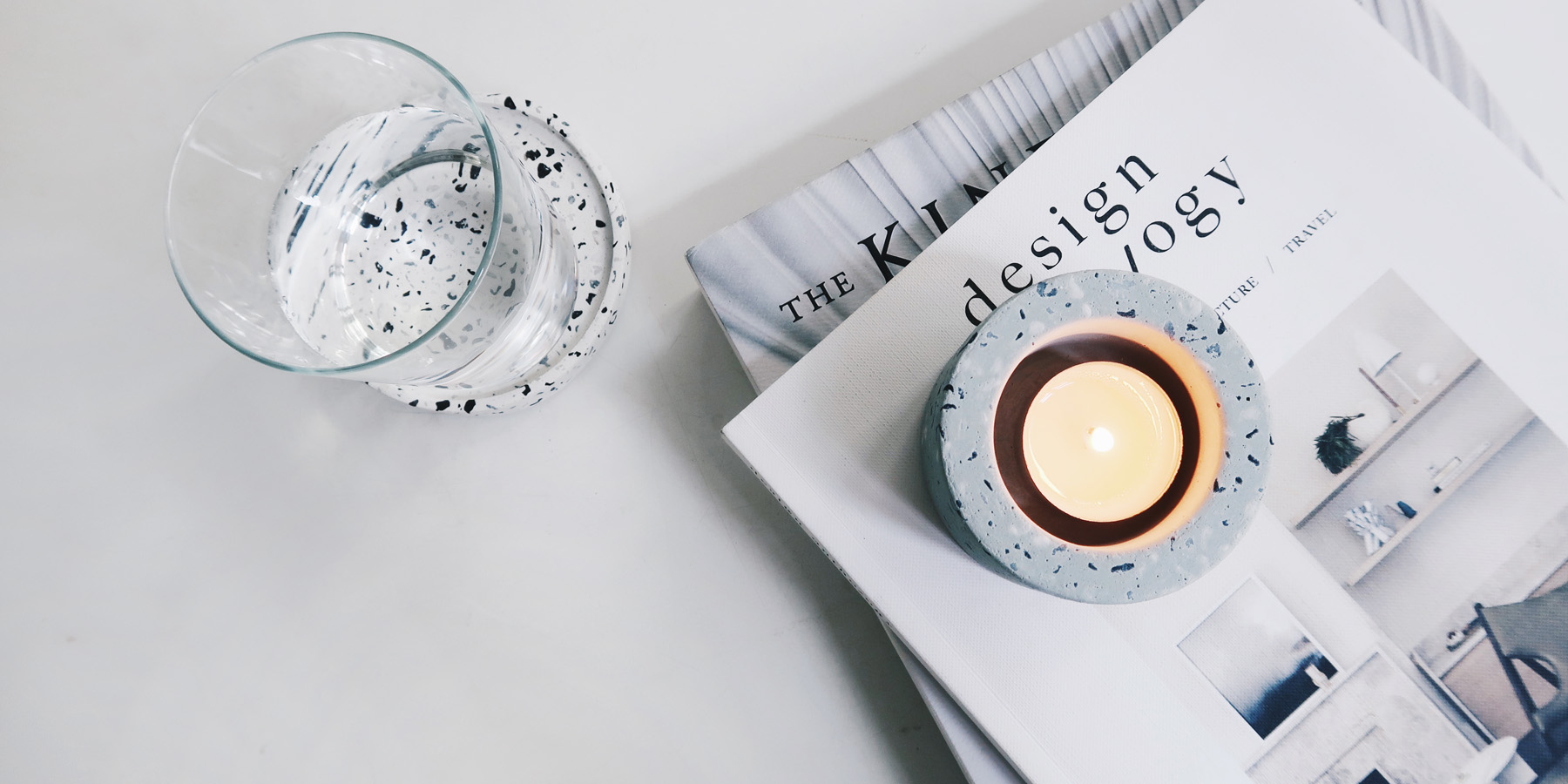 水泥體驗課程:磨石子 / 水泥燭台杯墊色彩創作課程